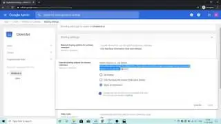 Calendar Sharing Settings   G Suite