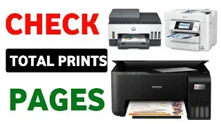 Printer se Abi tk kitne pages print keye hai Kaise check kare | How to check total print page