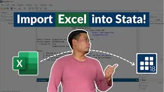 How to Import Excel File Into Stata! (No Coding)