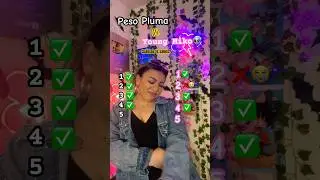 Cuántas te sabes? Peso pluma vs Young Miko 