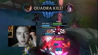URF + AP MALPHITE = QUADRA KILL