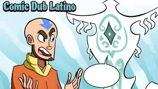 Aang habla con Raava | Comic Dub Latino - Avatar: La leyenda de Aang