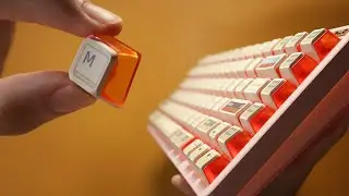 These semi-transparent keycaps are gorgeous... (KeyTok KOL Ctrl Keycaps Review)