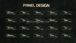 Dark Theme Animated Kick Overlay Pack   Elevate Your Streams to the Next Level!
