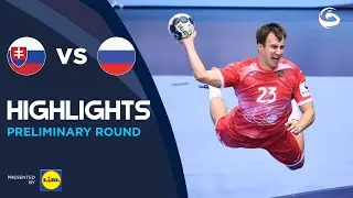 Slovakia vs Russia | Highlights | Preliminary Round | Men's EHF EURO 2022