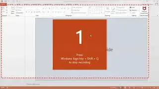 How To Record Screen Using MicroSoft PowerPoint