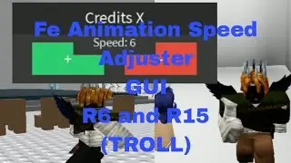 Roblox Fe Script Showcase | Fe speed animation adjust | Fluxus and Hydrogen and Delta