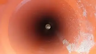 Канализация из еврокубов с переливом.