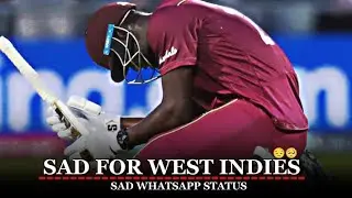 SAD FOR WEST INDIES 😔💔 |Dynamic editz