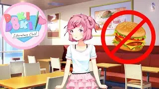 Natsuki Doesn't get a Burger | DDLC Mod (Full Playthrough)