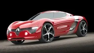 3D Model Renault Dezir - 3D Model at 3DExport.com