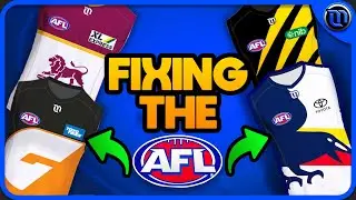 20+ Changes I Would Make to AFL Guernseys