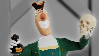 Dr Livesey Walking 3D Meme | Animation
