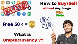 how to buy cryptocurrency in india in 2021 | Get Free 50 Rupee Bitcoin | bitcoin kaise kharide hindi