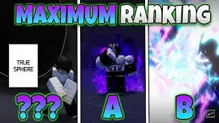 RANKING EVERY MAXIMUM IN JUJUTSU INFINITE