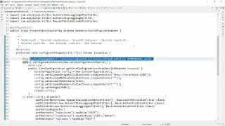9.77   Making project configuration to use JWT tokens