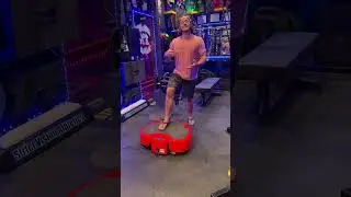 Warming up with The Power Plate Part 1 #shorts