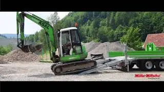 Müller Mitteltal Tandem Tieflader Überfahrbar