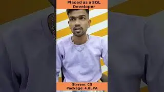 Successfully placed as SQL Developer | Student review and experience at JSpiders
