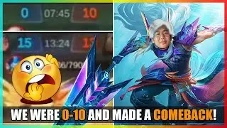EDWARD ARLOTT EPIC COMEBACK!!! 5MAN BLACKLIST RANK | MLBB