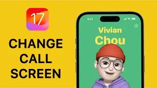How to Change Call Screen in iOS 17! (Contact Poster)