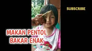 #makan #pentolviral #pentolenak     ,Makan pentol bakar Enak 😃  Vlog Lucu ,VLOG KELUARGA