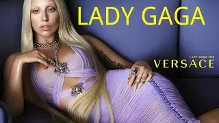 Lady Gaga for Versace Campaign