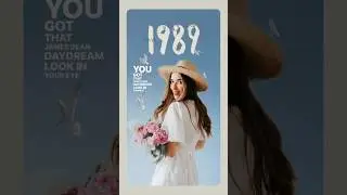 Filter : 1989 Taylor’s Version #shorts #filters #filter