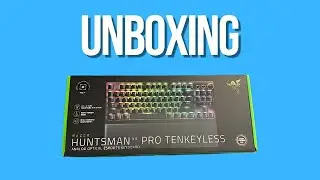 Razer Huntsman V3 Pro TKL - Unboxing + Sound Test!