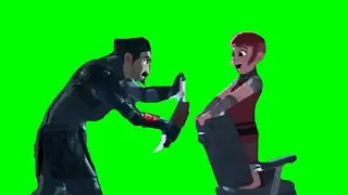 Job what job Nimona Green Screen
