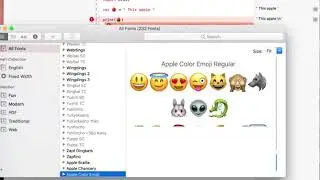 How to create Emoji variable in Swift