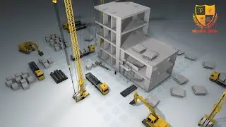 ID #1390 - Construction Site Tech Logo Animation Intro Reveal - Design Bank Logo Animation