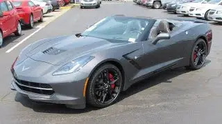 2014 Chevrolet Corvette Stingray Z51 Convertible Start Up, Exhaust, and In Depth Review