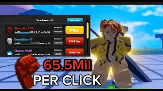I MAXED OUT MY STRENGHT MULTIPLIER IN ANIME FIGHTING SIMULATOR X! (Roblox)