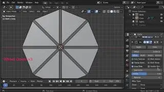 Blender 3d: Procedural: Octagon with rounded corners #2