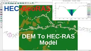 How To Set Up HEC-RAS Model From Raster DEM Using HEC-GeoRAS