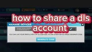 How to share your DLS 24 Account with A Friend.         99kviews