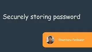 Securely storing User Credentials | Password Encoding Techniques with Spring Security
