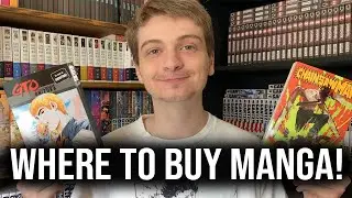 The BEST Places to Buy Manga in 2021!