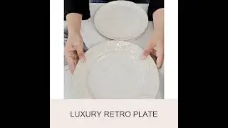 Propertifotoku - Luxury Retro Round Plate