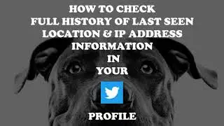 How to Know Last Seen | Saved login information in your Twitter profile
