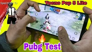 Tecno Pop 5 Lite PUBG Test 🔥