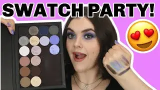 GIVE ME GLOW COSMETICS SINGLE EYESHADOW SWATCHES! 😍💖