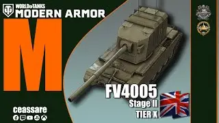 FV4005 Stage II / WoT Modern Armor / PS5 / Xbox Series X / 1080p60 HDR