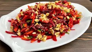 Neuer Vitaminsalat! Erhöht die Immunität Jeder wird Sie nach dem Rezept fragen!