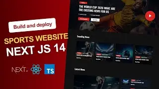 Next.js 14 Tutorial: Building a Sports Web App with TypeScript and Tailwind CSS