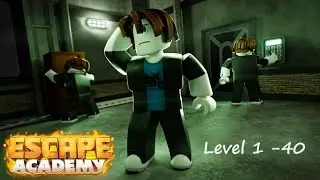 Escape Room Academy Roblox [Level 1-40] Walkthrough