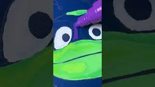 Custom Skateboard Using Posca Markers! Mutant Mayhem!(