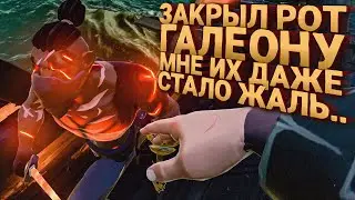 ЗАКРЫЛ РОТ ГАЛЕОНУ! МНЕ ИХ ДАЖЕ ЖАЛЬ - Sea of Thieves