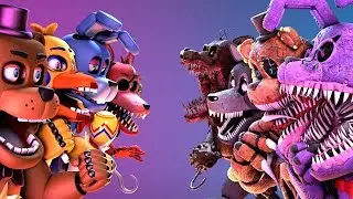 FNaF Twisted vs Rockstar